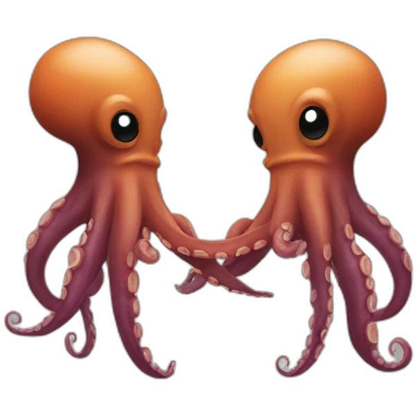 octopus handshake emoji