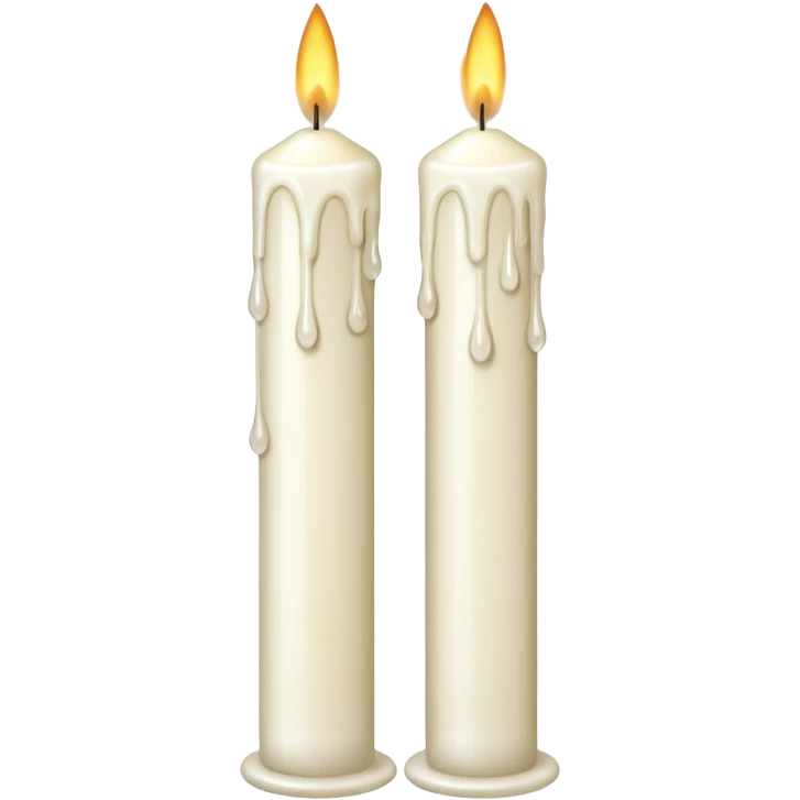 Wedding candles (for traditional weddings) emoji