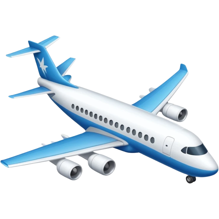 avion blanco mas sencillo emoji