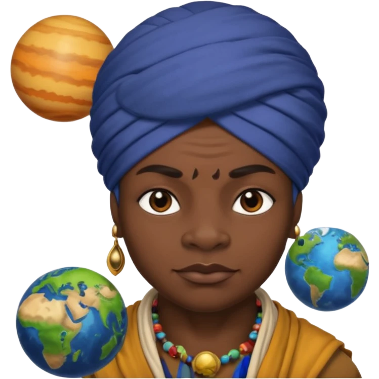 🪐👳🏾‍♂️👹  mezclados y hazme un emoji con esos tres emoji