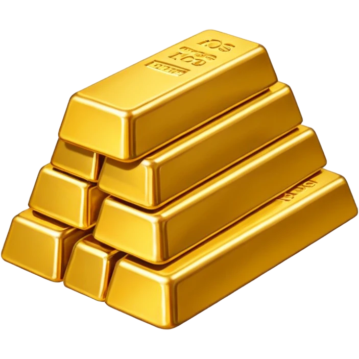 7 gold bar  emoji