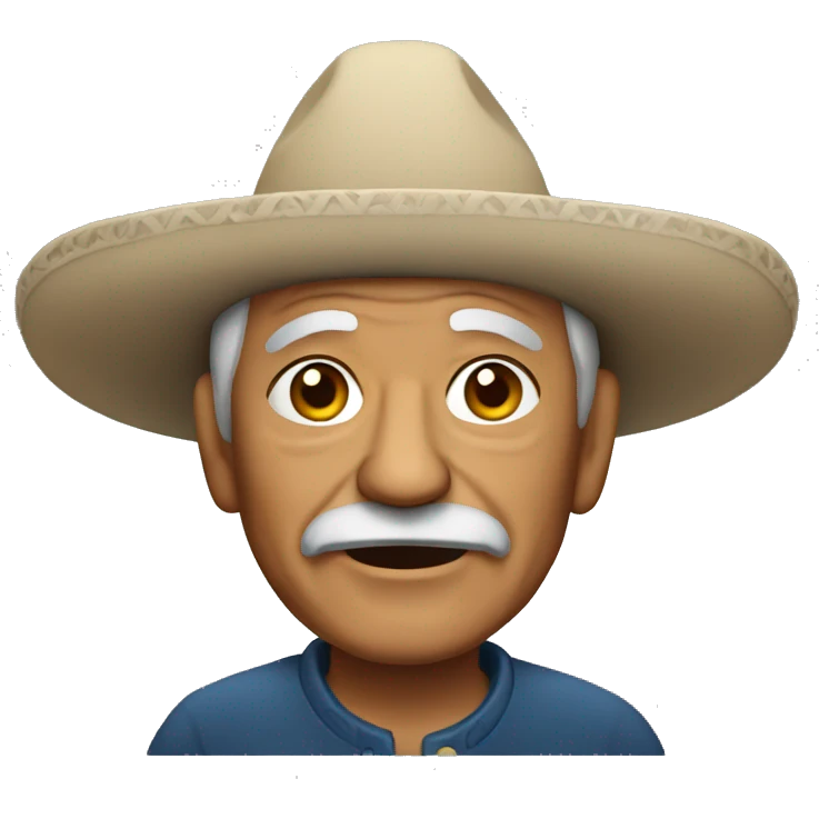 Mexican old man emoji