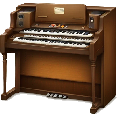 Hammond organ Leslie speaker emoji