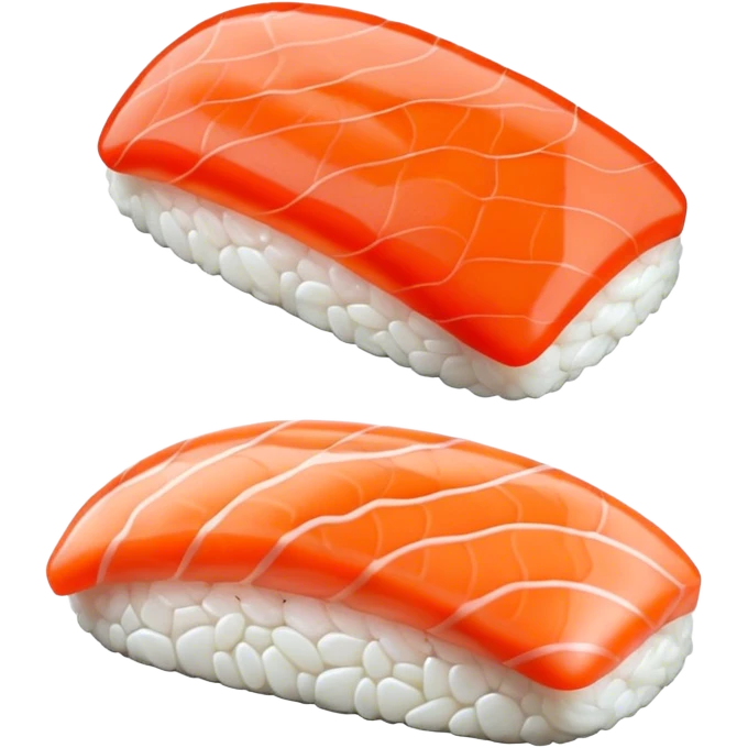 Sushi Cinematic Realistic Sushi Dish Emoji, depicted as one or two artfully arranged pieces of fresh sushi, rendered with delicate textures and subtle, natural lighting that highlights its refined simplicity. emoji