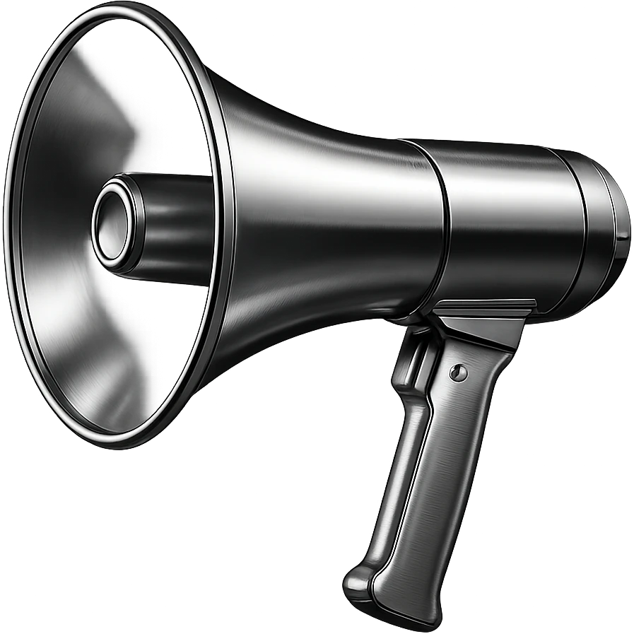 megaphone emoji