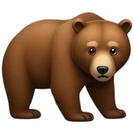 brown bear programming emoji