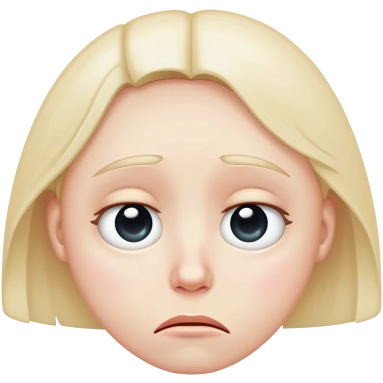 Extremely Sad Face emoji