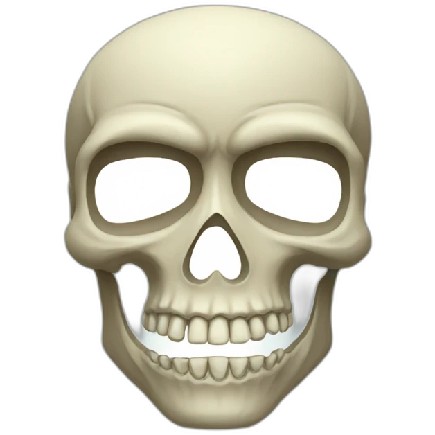Skull mask emoji
