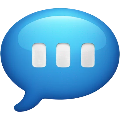 message bubble emoji