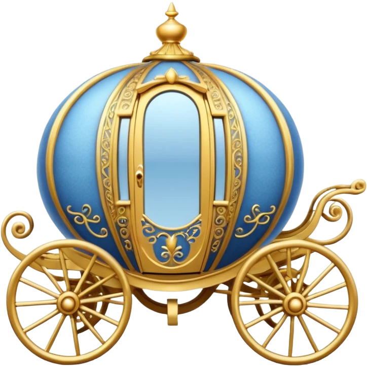 Cinderella round carriage emoji