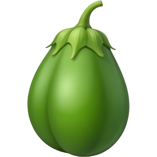 green brinjal emoji