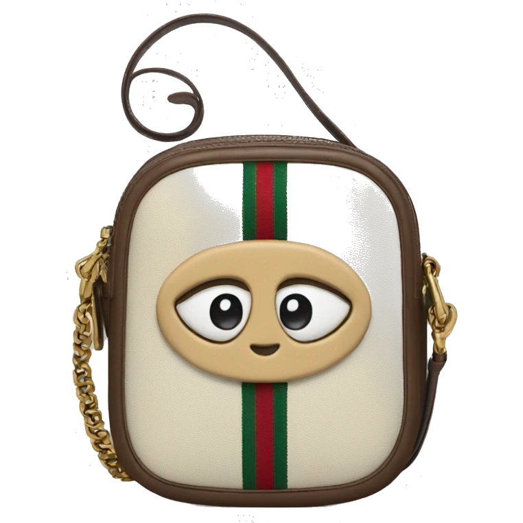 Gucci crossbody emoji