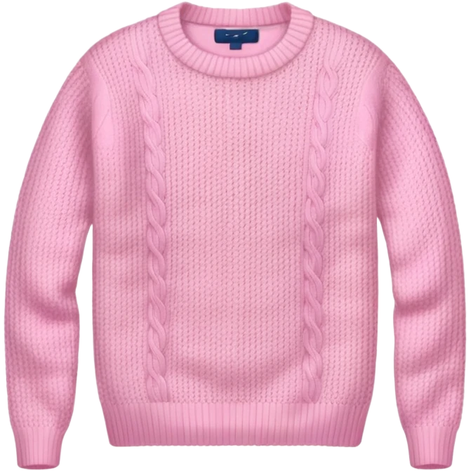 Preppy coquett cozy pink emoji
