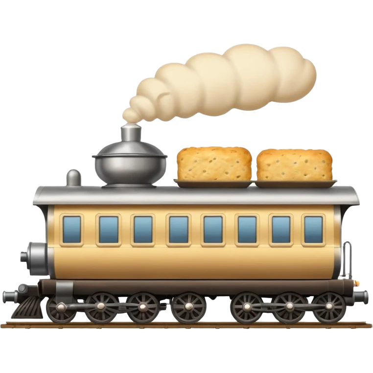 gravy train with biscuit wheels emoji