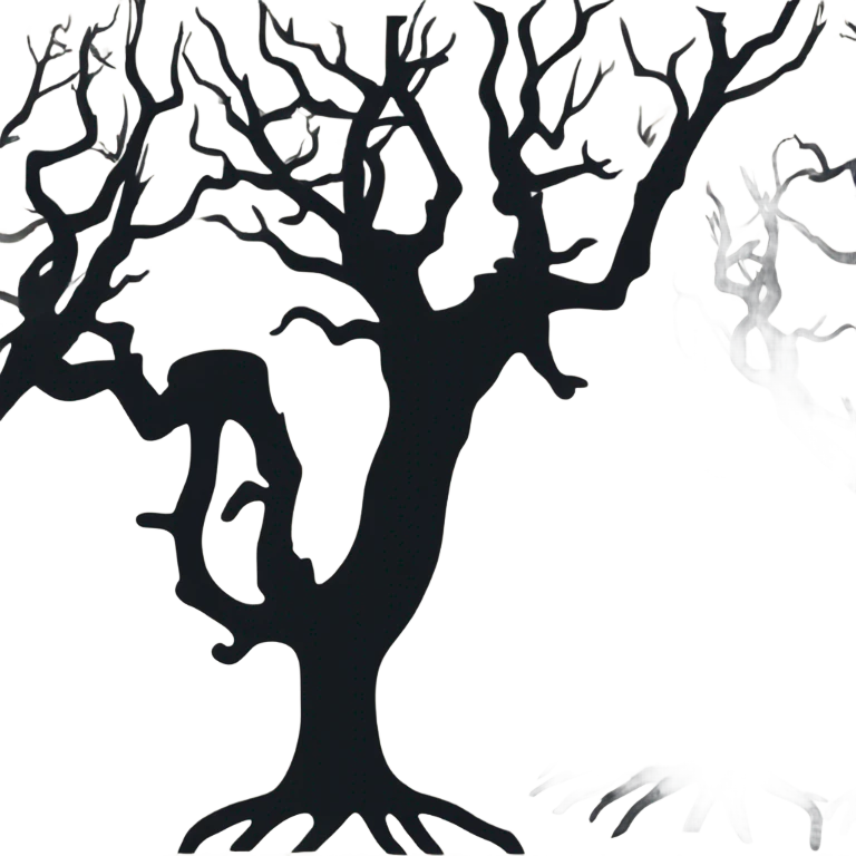 Haunted woods emoji