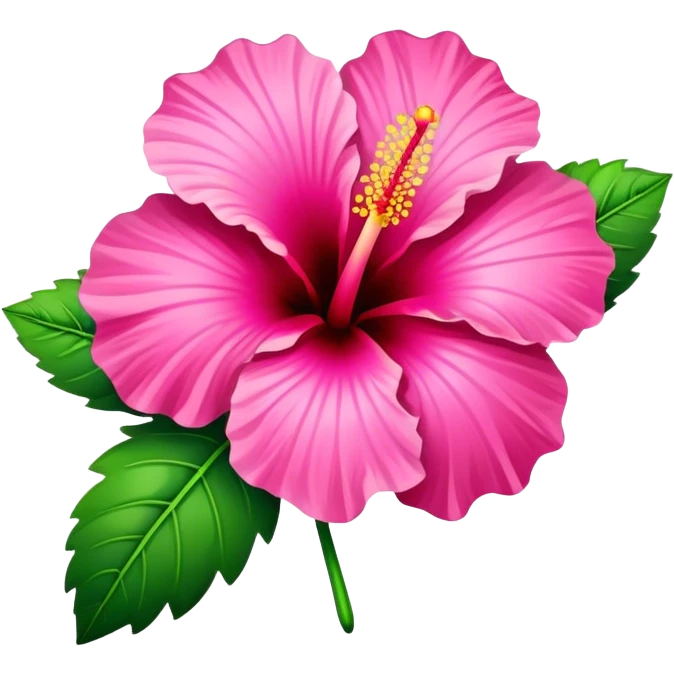 Hibiscus emoji