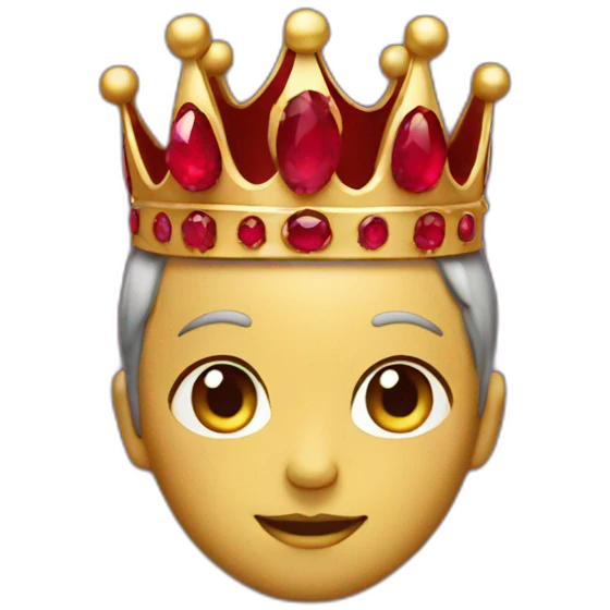 Ruby crown emoji