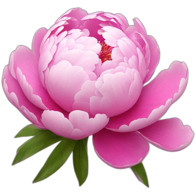 Peony emoji