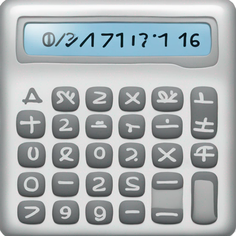 accounting calculator emoji