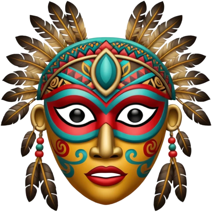 indian mask emoji