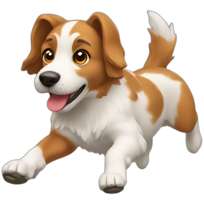 Agility dog emoji