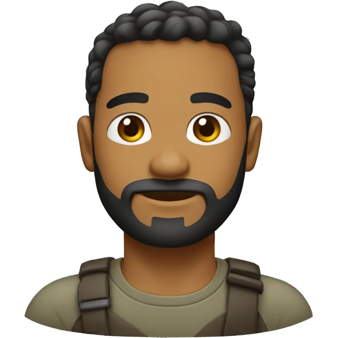 Careca com barbicha emoji