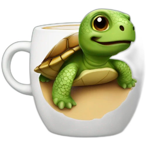 coffee turtle emoji