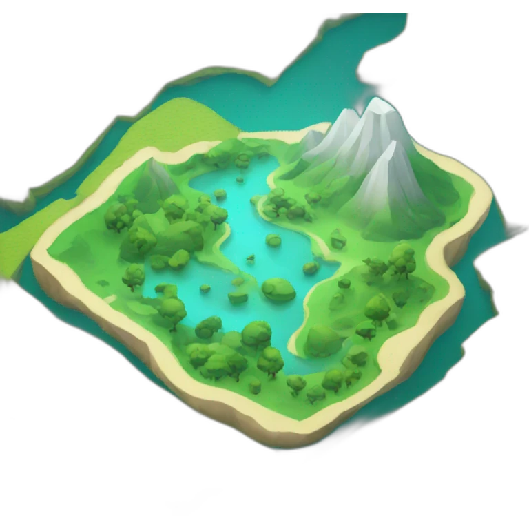 Land with profit symbol  emoji
