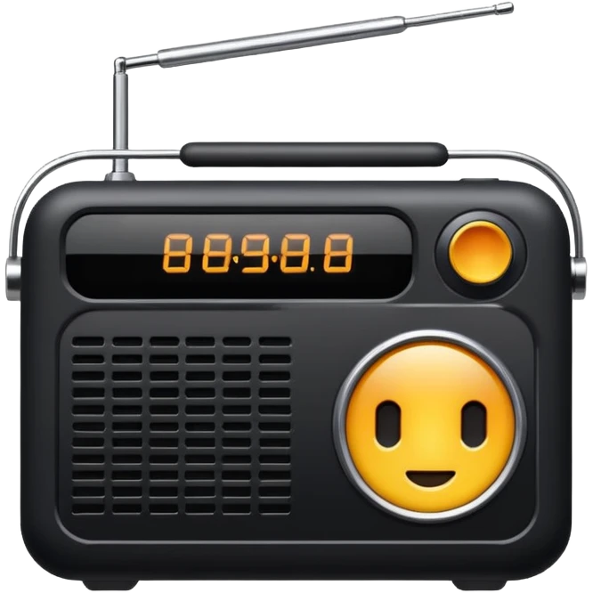 new  radio emoji