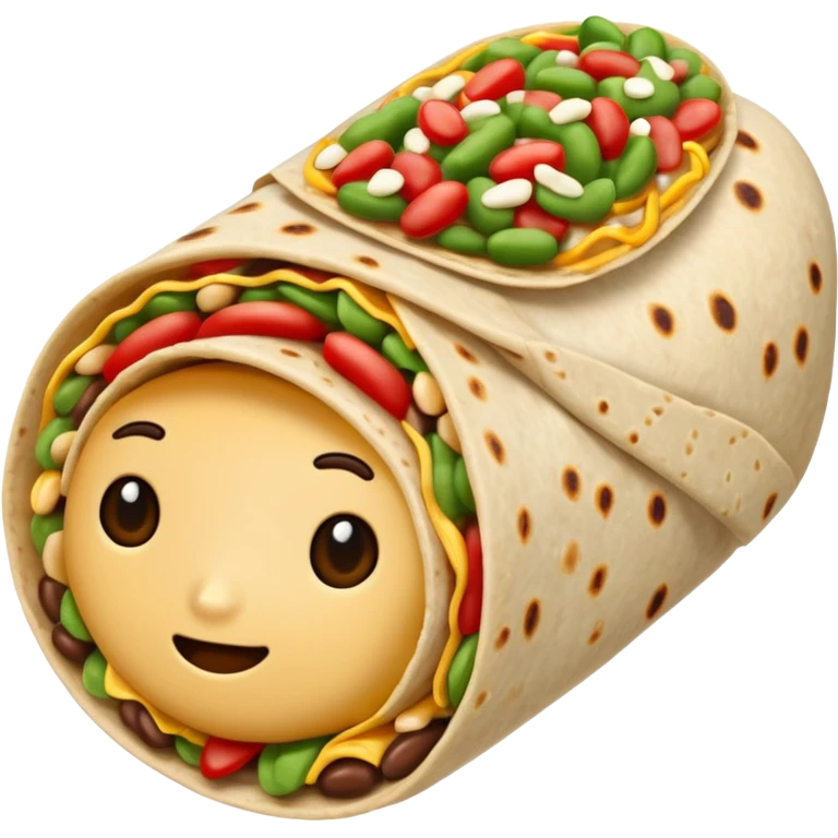 Bean burrito emoji
