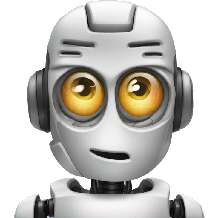 create an emoji that demonstrates artificial intelligence and AI science, coarobotshing AI brain. Make it not a humanor robot emoji