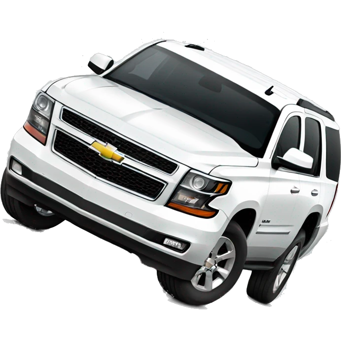 Chevy Tahoe white emoji