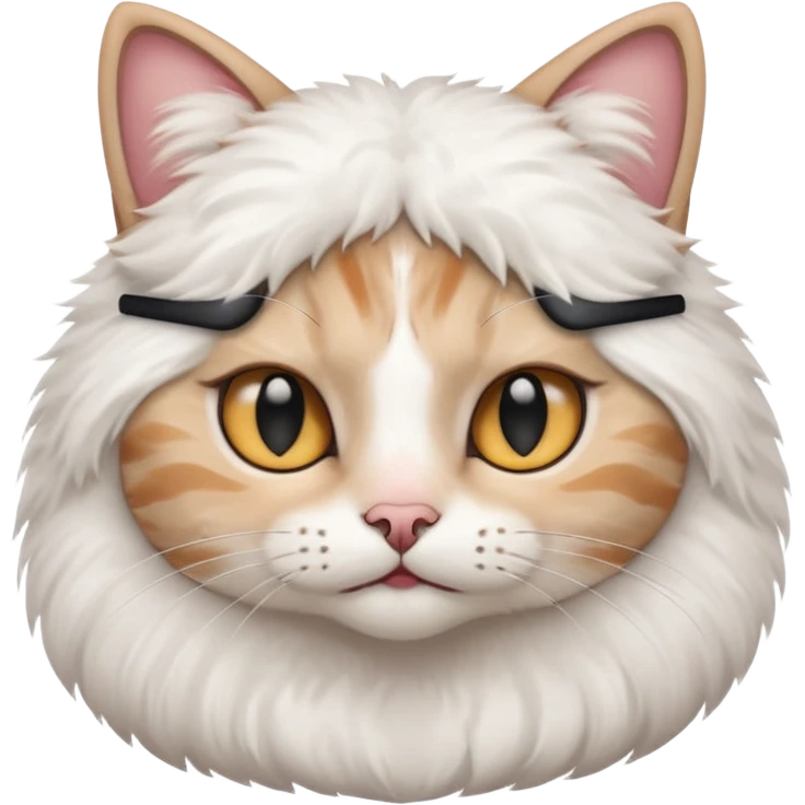 에어팟을 낀 고양이 emoji