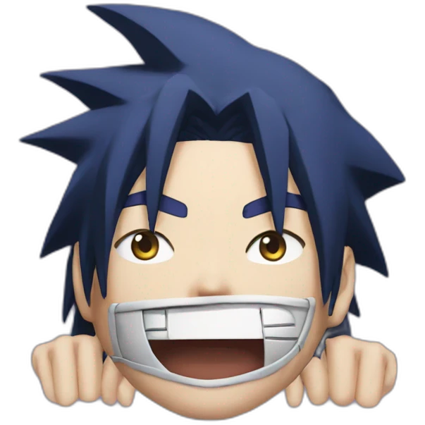 Naruto slaping sasuke emoji
