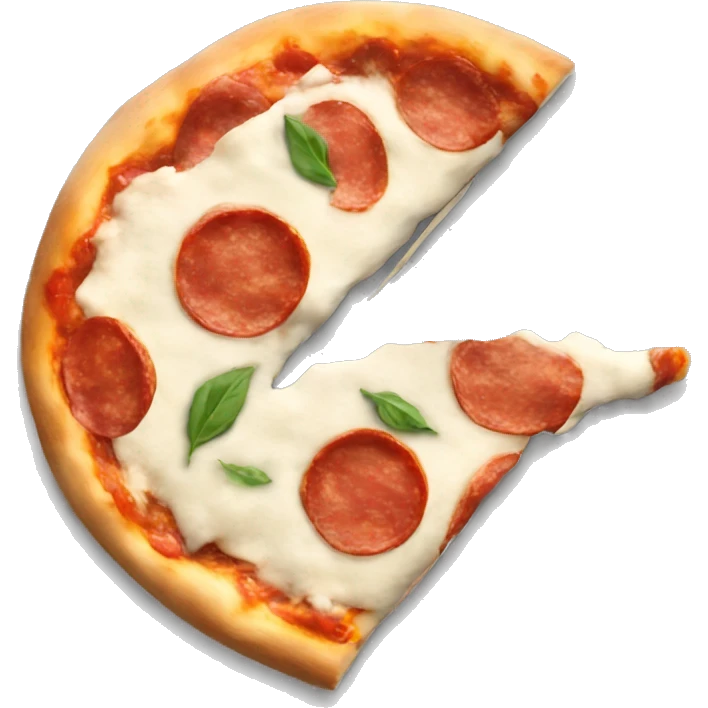 Pizza chèvre emoji