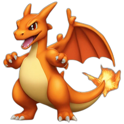 charizard is a godfather of the mafia emoji