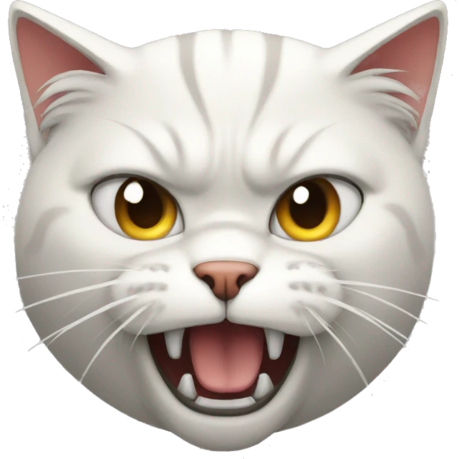 Cat angry emoji