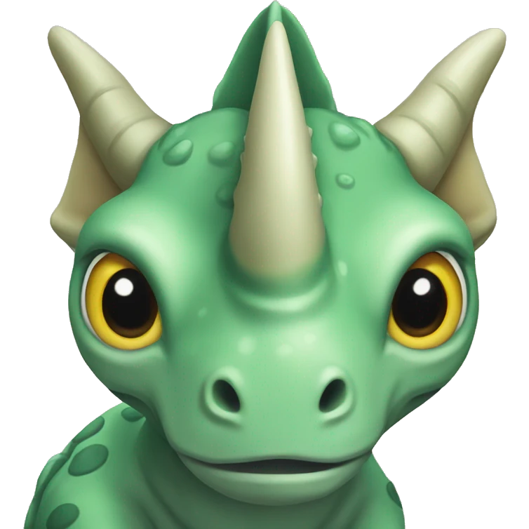 Triceratops emoji