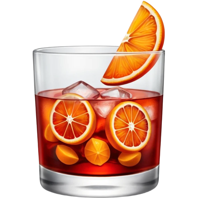 Mach mir einen Negroni Cocktail emoji