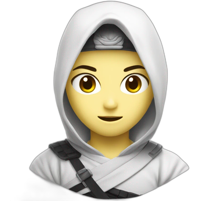 Ninja blanc emoji