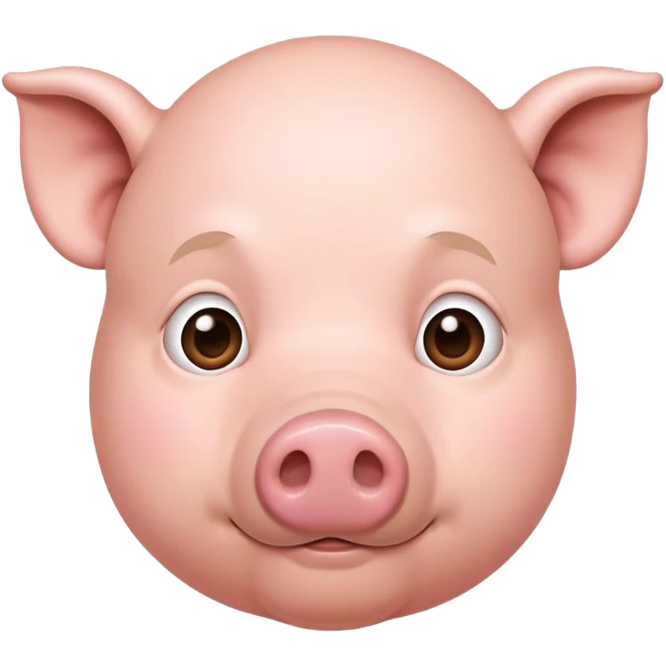 Man with pig nose emoji