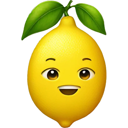 lemon emoji