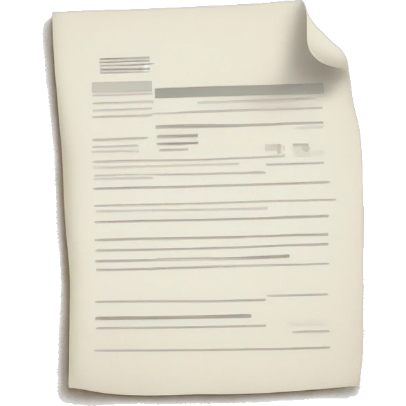 Paperwork  emoji