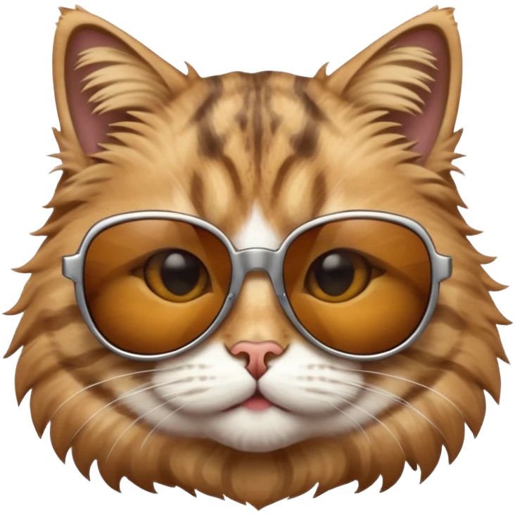Cat wearing sunglasses emoji