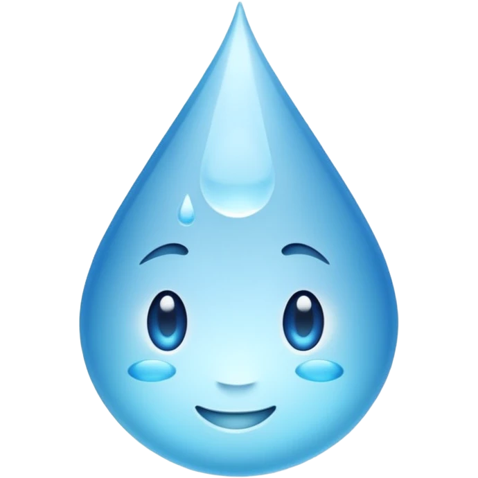 Water drop emoji