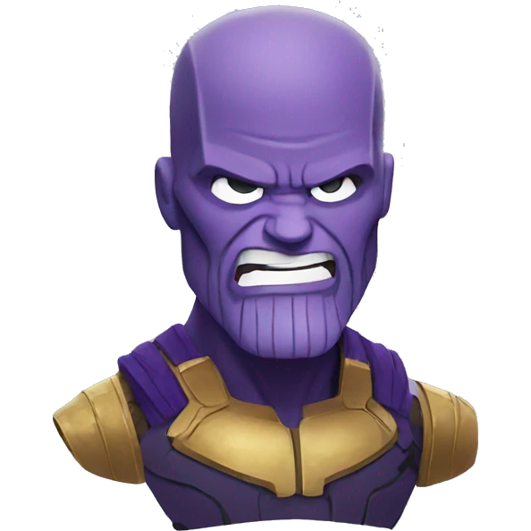 Thanos emoji emoji