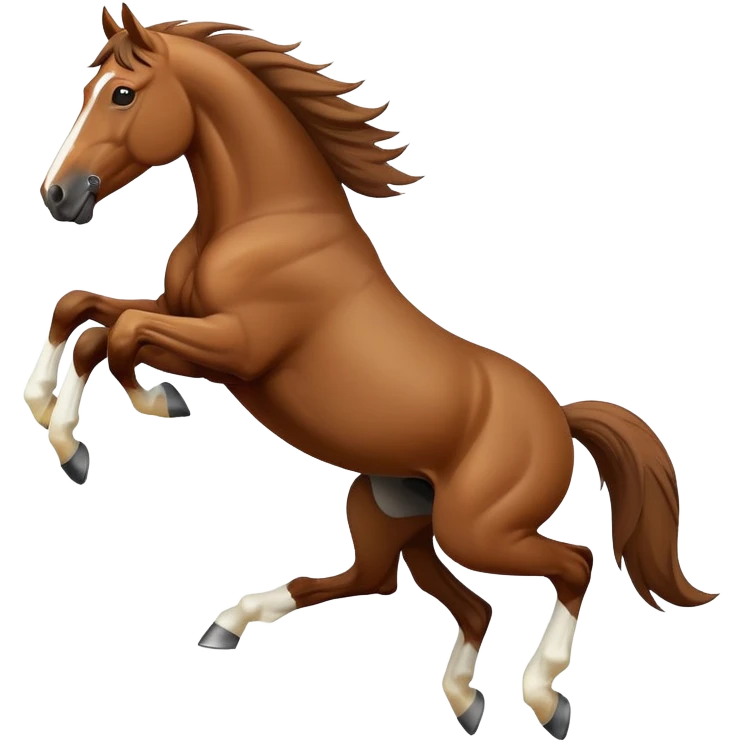 jumping horse emoji