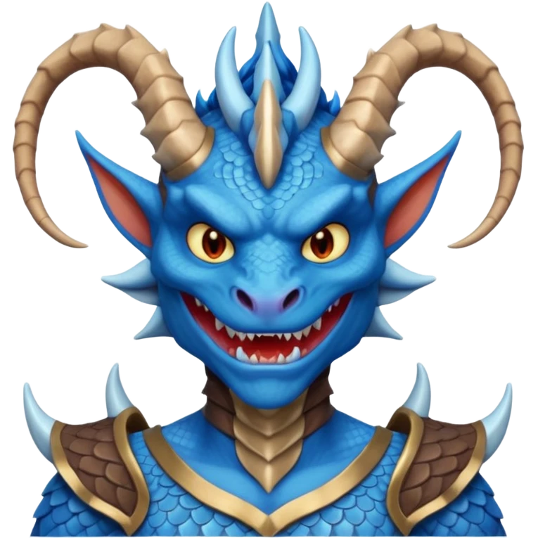 Anime Blue Dragonguy emoji