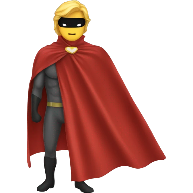 superhero cape emoji