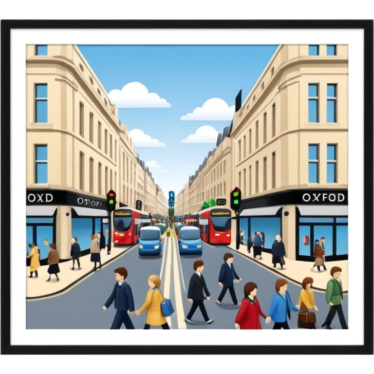 oxford street panneau emoji